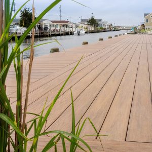 Serenity Decking in Amberwood